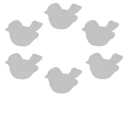6 valgfrie plysjfugler