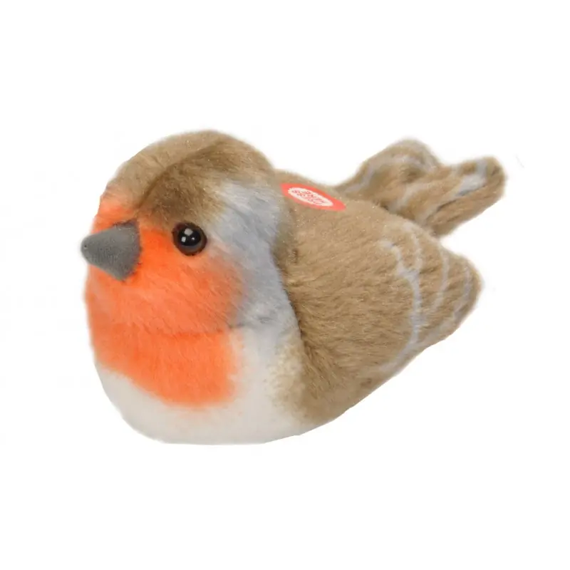 Rødstrupe (med lyd)