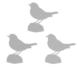 3 små trefugler